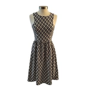 Everly Geometric Pattern Sundress Medium